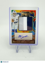 Deuce Vaughn 2023 Panini Select Tie-Dye Auto /25 Dallas Cowboys RPA RC