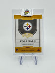 Troy Polamalu 2020 Panini Plates & Patches Supreme Swatches Blue /25 #SS-8 HOF