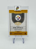 Troy Polamalu 2020 Panini Plates & Patches Supreme Swatches Blue /25 #SS-8 HOF