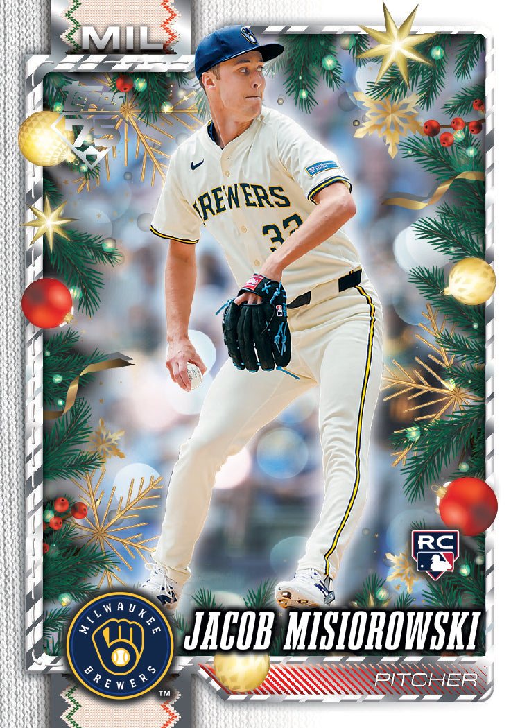 2026 Topps Holiday Baseball Advent Calendar Box