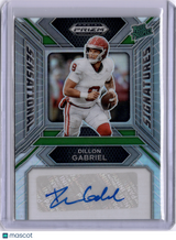 Dillon Gabriel 2024 Panini Prizm Draft Picks Sensational Signatures Auto Browns