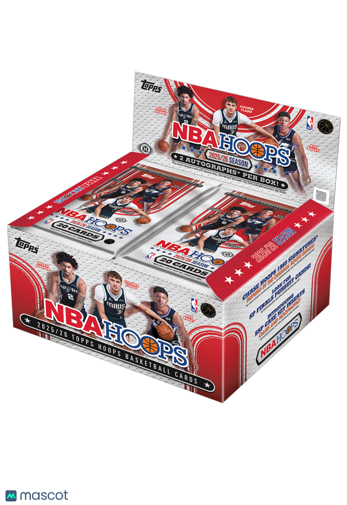 2025-26 Topps Hoops Basketball Jumbo Box