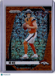 Bo Nix 2024 Panini Prizm Orange Disco Rookie RC Broncos
