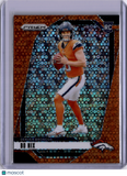 Bo Nix 2024 Panini Prizm Orange Disco Rookie RC Broncos