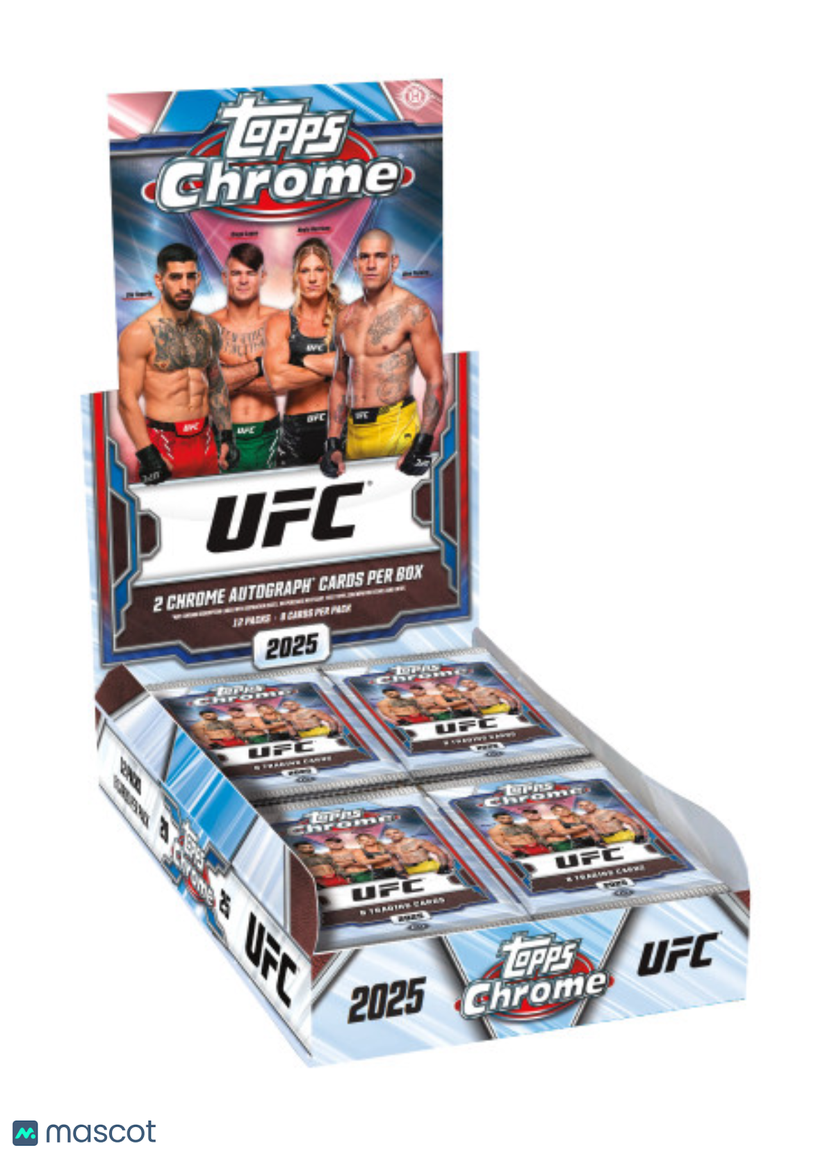 2025 Topps Chrome UFC Hobby Box
