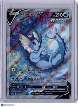 Vaporeon V Black Star Promos SWSH151 Holo Full Art TCG
