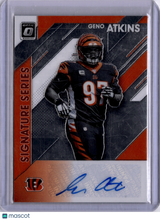Geno Atkins 2020 Panini Donruss Optic Signature Series Auto Bengals