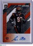 Geno Atkins 2020 Panini Donruss Optic Signature Series Auto Bengals