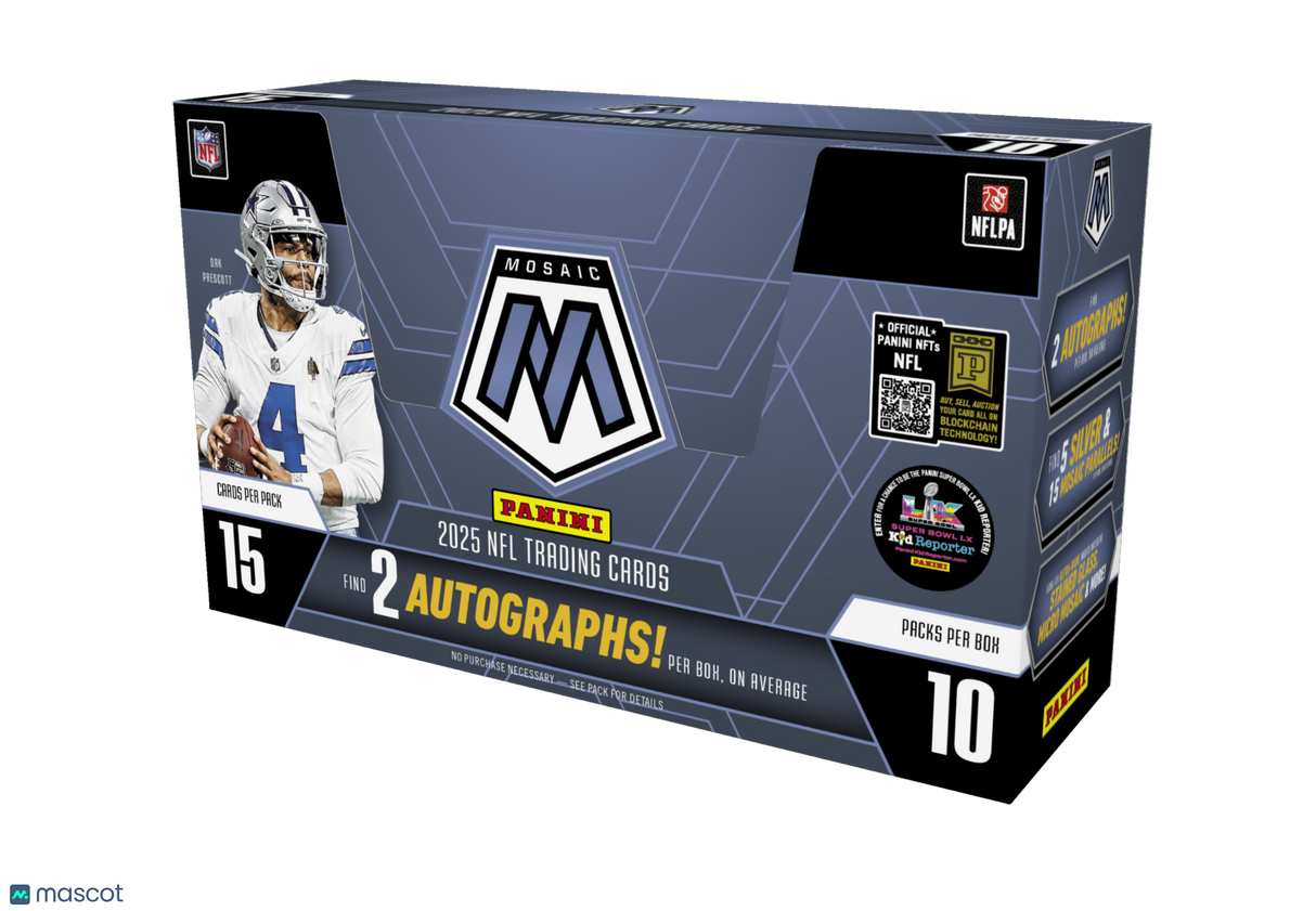 2025 Panini Mosaic NFL Hobby Box