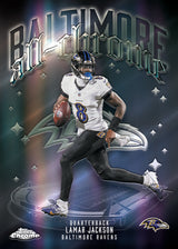 2025 Topps Chrome Football Hobby Box