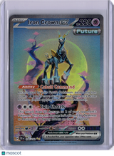 Iron Crown ex Temporal Forces 206/162 Secret Illustration Rare Holo TCG