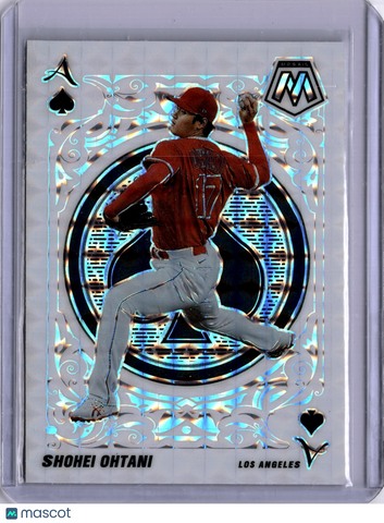 Shohei Ohtani 2022 Panini Prizm Mosaic Aces Insert