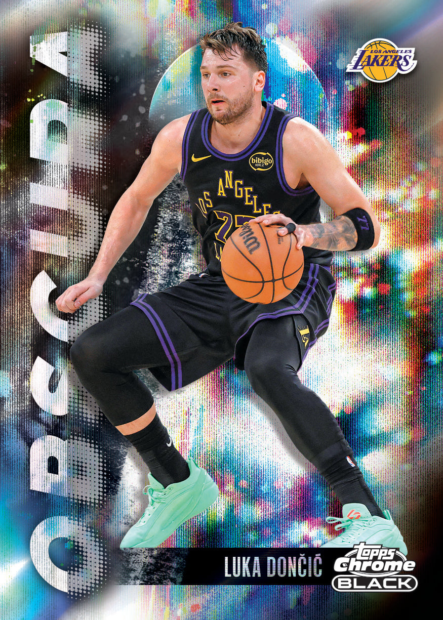 2025-26 Topps Chrome Black Basketball Hobby Box