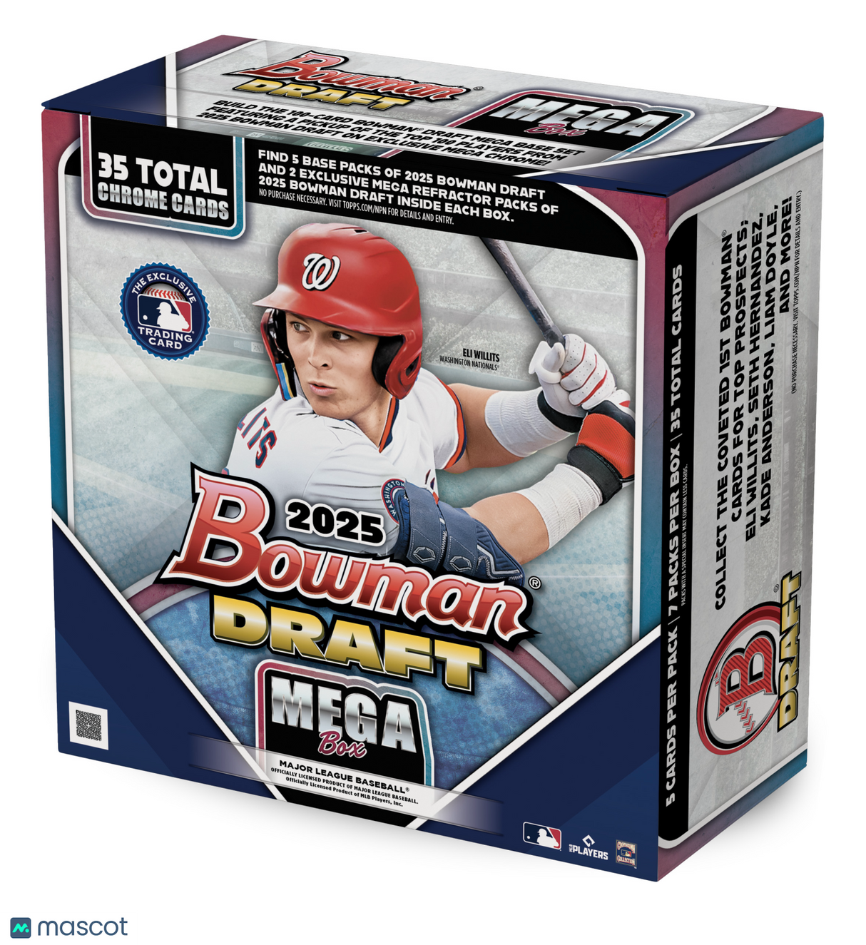 2025 Topps Bowman Draft Baseball Mega Box