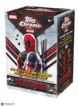 2025 Topps Chrome Deadpool Blaster Box