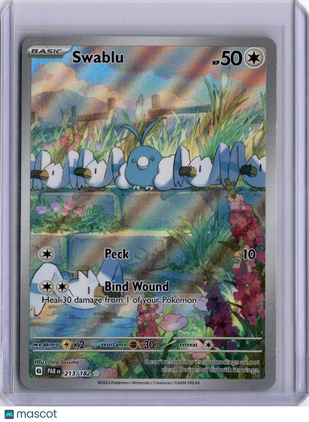 Swablu 2023 Pokemon Paradox Rift 213/193 TCG