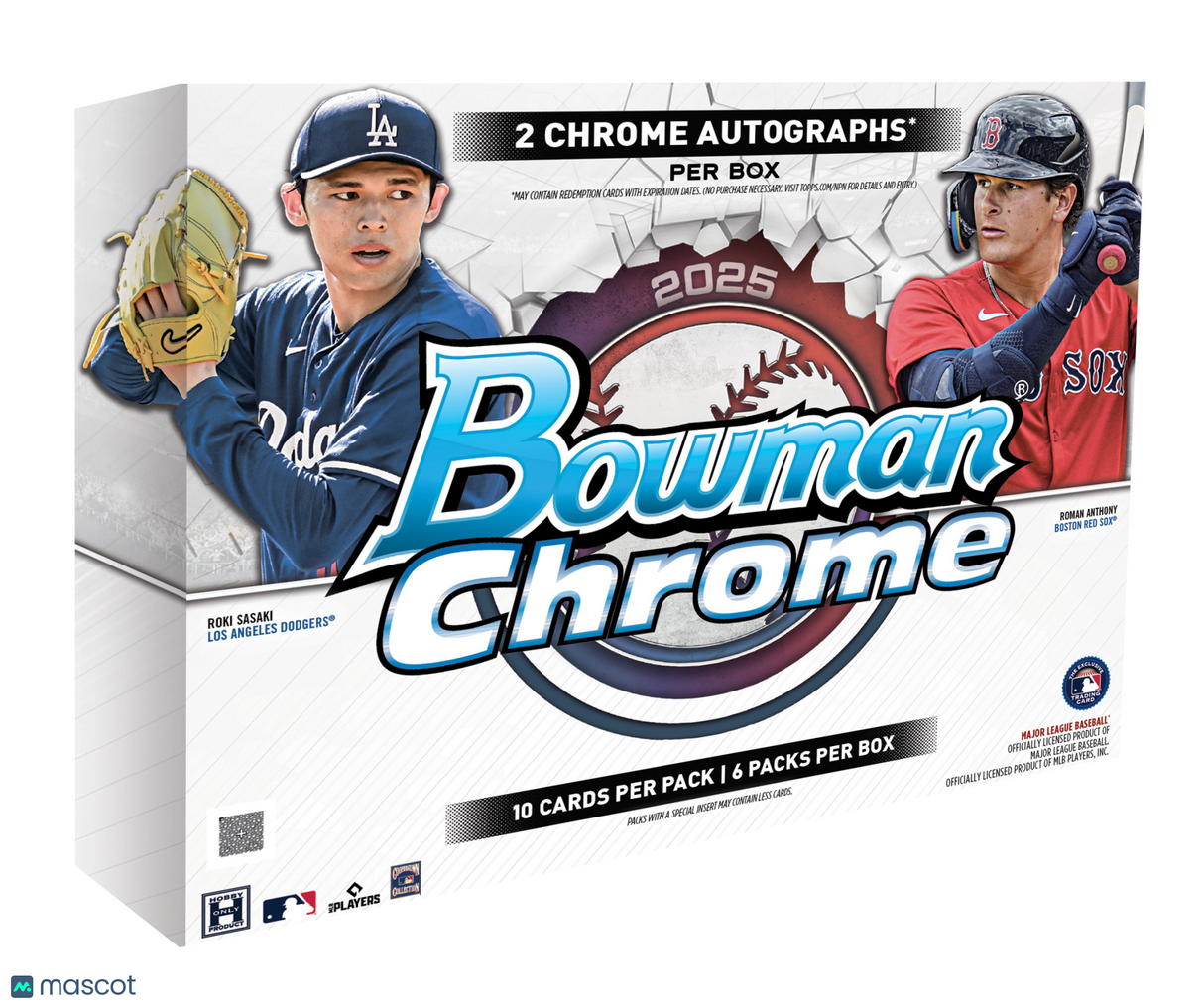 2025 Bowman Chrome Baseball Hobby Box - Presell