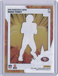 Brock Purdy 2024 Panini Clearly Donruss Bomb Squad Gold /10 49ers