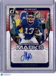 Jalin Hyatt 2024 Panini Donruss Signature Marks Auto Giants