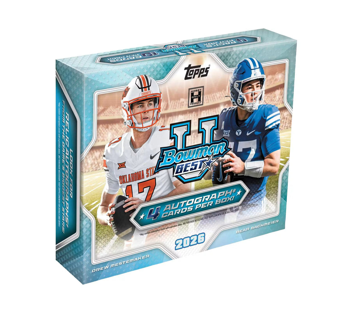 2026 Bowman University Best Football Hobby Box