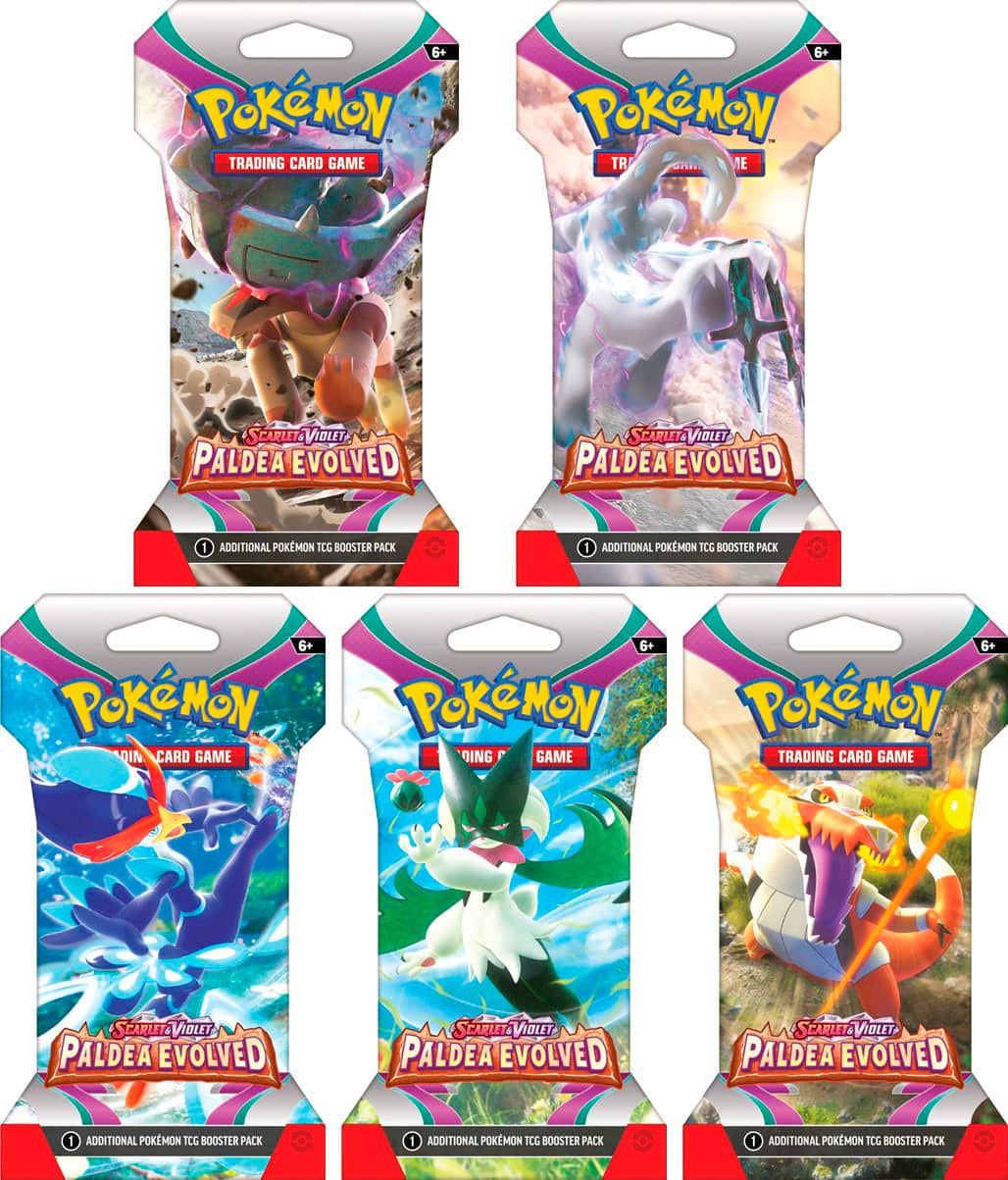 Paldea Evolved - BLISTER BOOSTER PACK Pokemon (10 Cards)