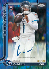 2025 Topps Chrome Football Hanger Box