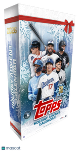 2026 Topps Holiday Baseball Advent Calendar Box