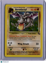 Aerodactyl 1995 Pokemon Base Set 1/62 Holo