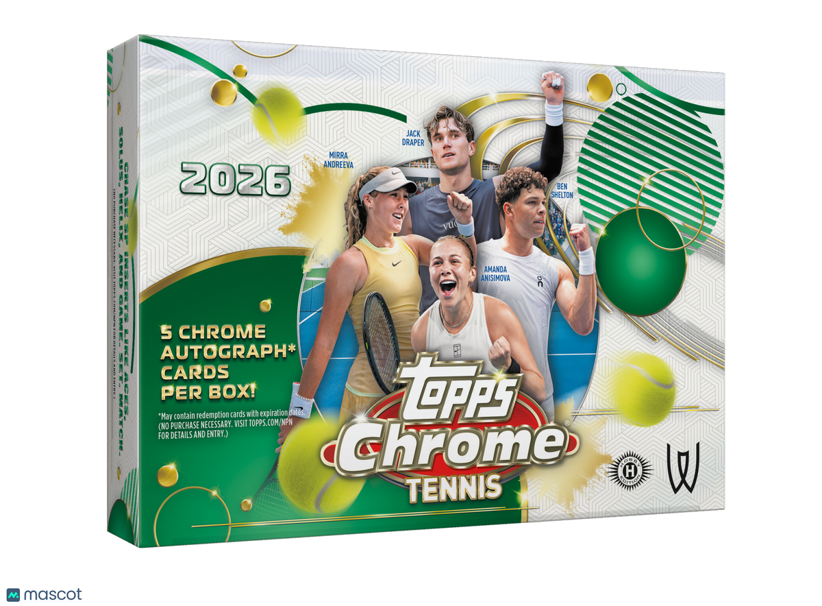 2026 Topps Chrome Tennis Delight Box