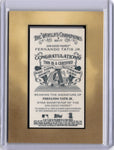 Fernando Tatis Jr 2020 Topps Allen & Ginter Framed Mini On Card Auto Padres