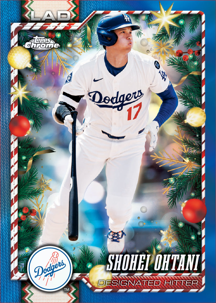 2026 Topps Holiday Baseball Advent Calendar Box