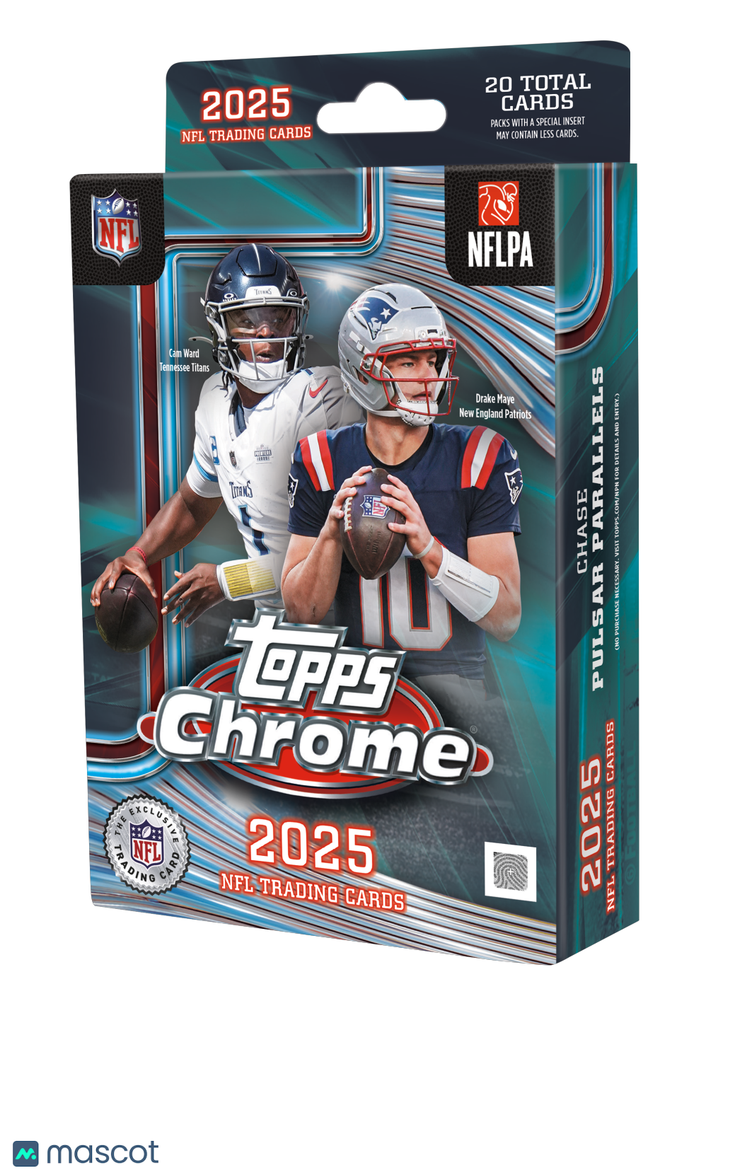 2025 Topps Chrome Football Hanger Box