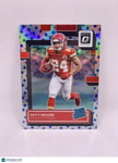 Skyy Moore 2022 Donruss Optic Football