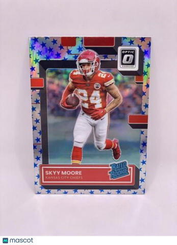 Skyy Moore 2022 Donruss Optic Football