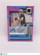 Matt Corral 2022 Panini Donruss