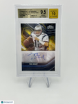 Tom Brady 2023 Topps Composite Chrome Black Auto Gold Mini Diamond /5 BGS 9.5