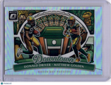 Matthew Golden Donald Driver 2025 Panini Donruss Optic Downtown SP Case Hit