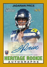 2026 Topps Heritage Football Hobby Box