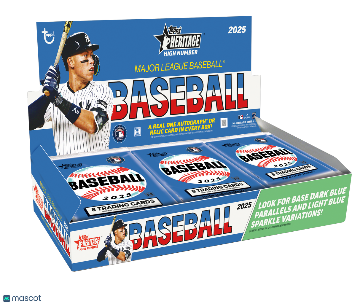 2025 Topps Heritage High Number Baseball Hobby Box