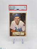 Andy Pafko 1952 Topps #1 Black Back Brooklyn Dodgers PSA 1 PR