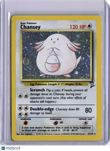 Chansey Base Set 2 3/130 Holo TCG