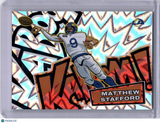 Matthew Stafford 2025 Panini Absolute Kaboom! SP Case Hit MVP Rams