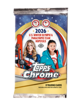 2026 Topps Chrome US Olympic & Paralympic Hopefuls Hobby Box