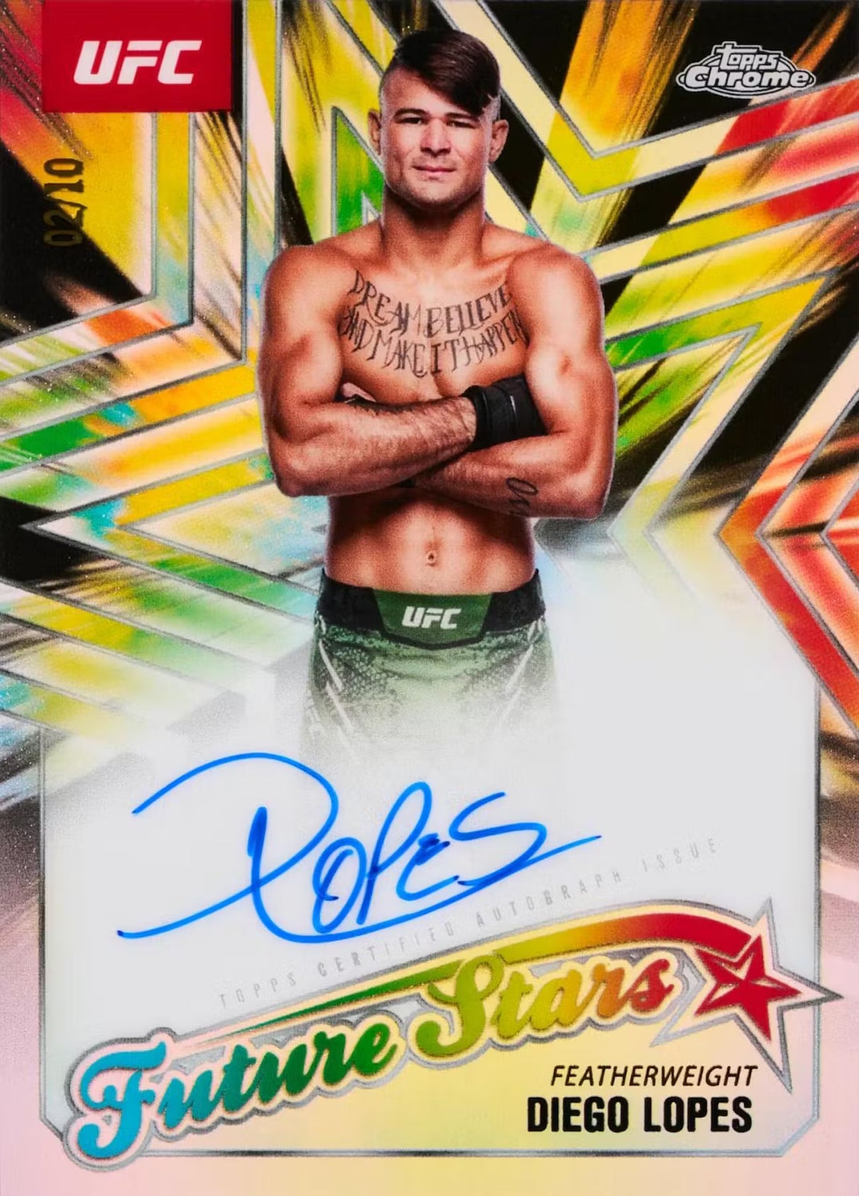 2025 Topps Chrome UFC Hobby Box