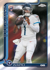 2025 Topps Chrome Football Hobby Box