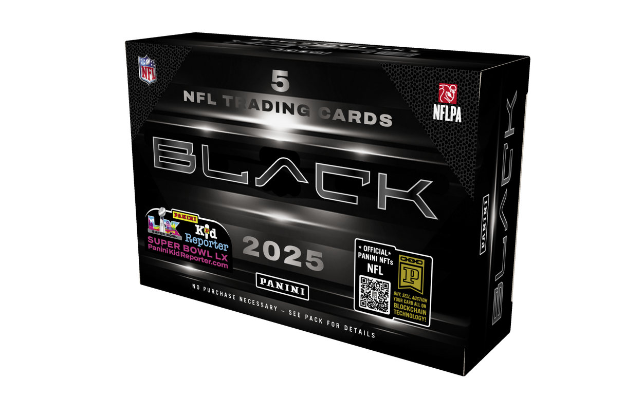 2025 Panini Black NFL Hobby Box