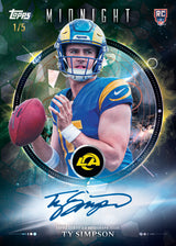 2026 Topps Midnight Football Hobby Box