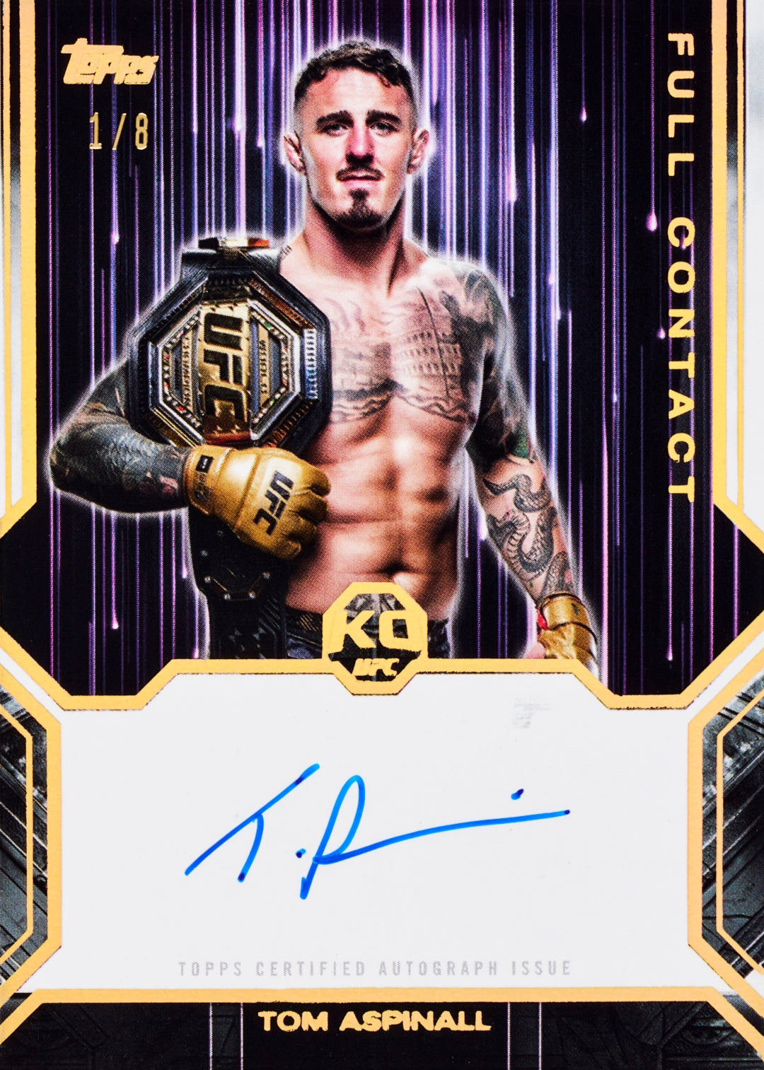 2025 Topps Knockout UFC Hobby Box - Presell