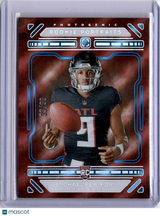 Michael Penix Jr. 2024 Panini Photogenic Rookie Portraits Blue /99 RC Falcons