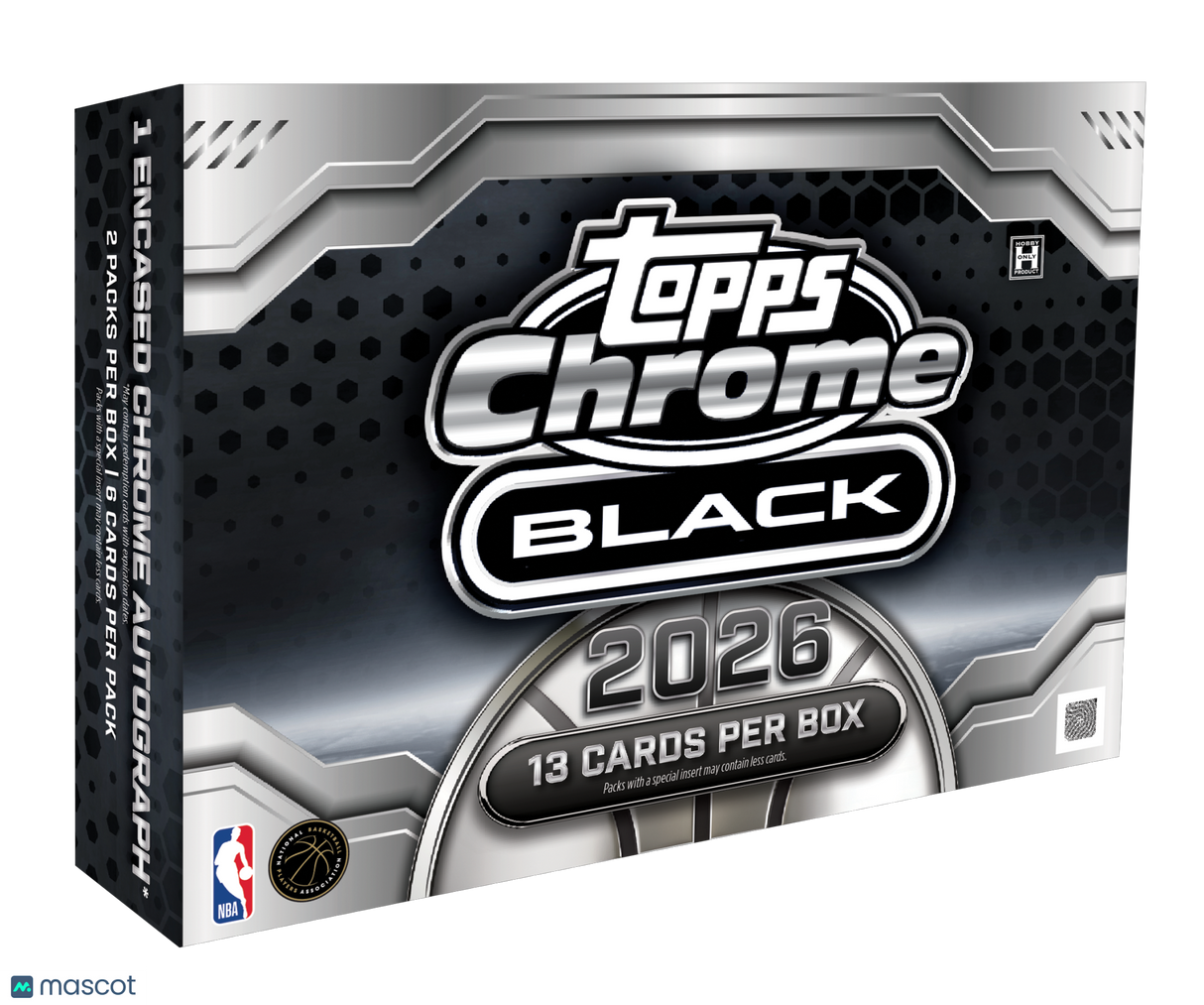 2025-26 Topps Chrome Black Basketball Hobby Box